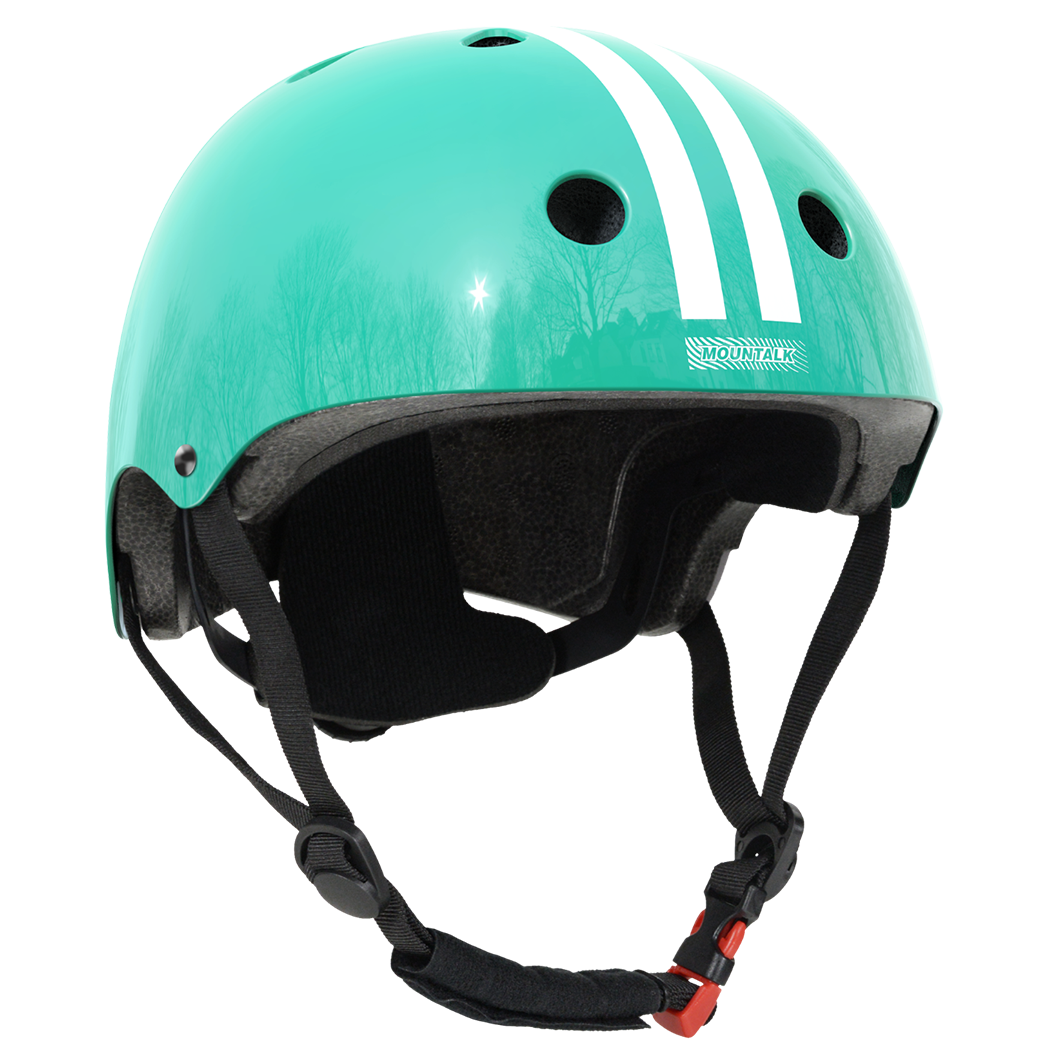 bike helmet for skating MOUNTALK Adjustable Bike/Skateboard/Skate Helmet,Shiny