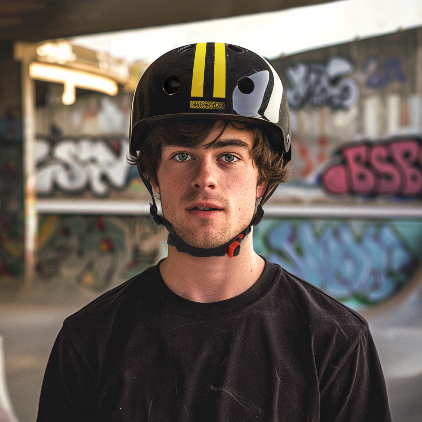 MOUNTALK Adjustable Bike/Skateboard/Skate Helmet,Shiny
