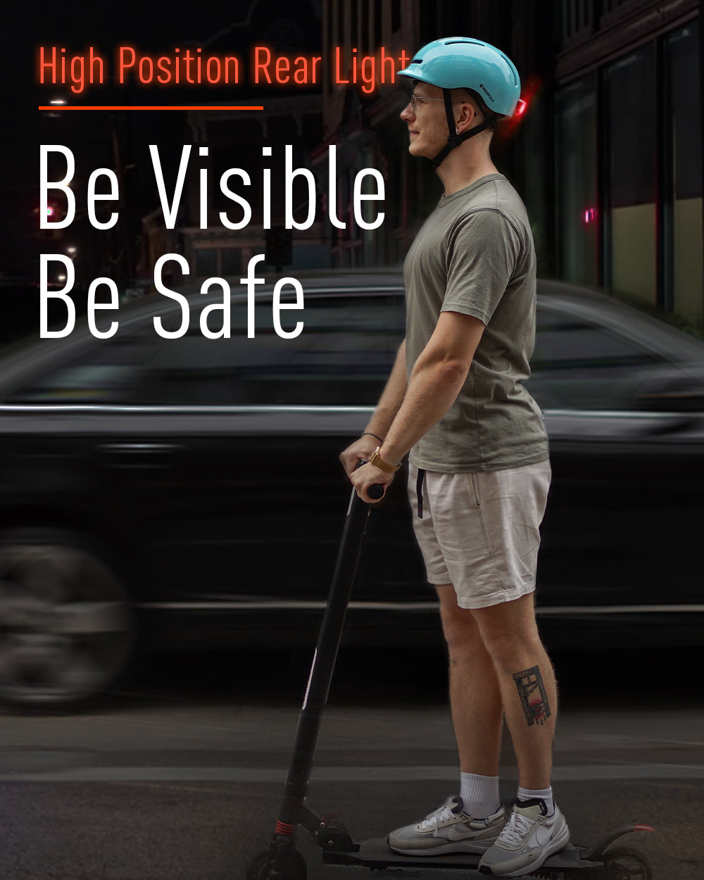 MOUNTALK Bike Helmets with Magnetic Light