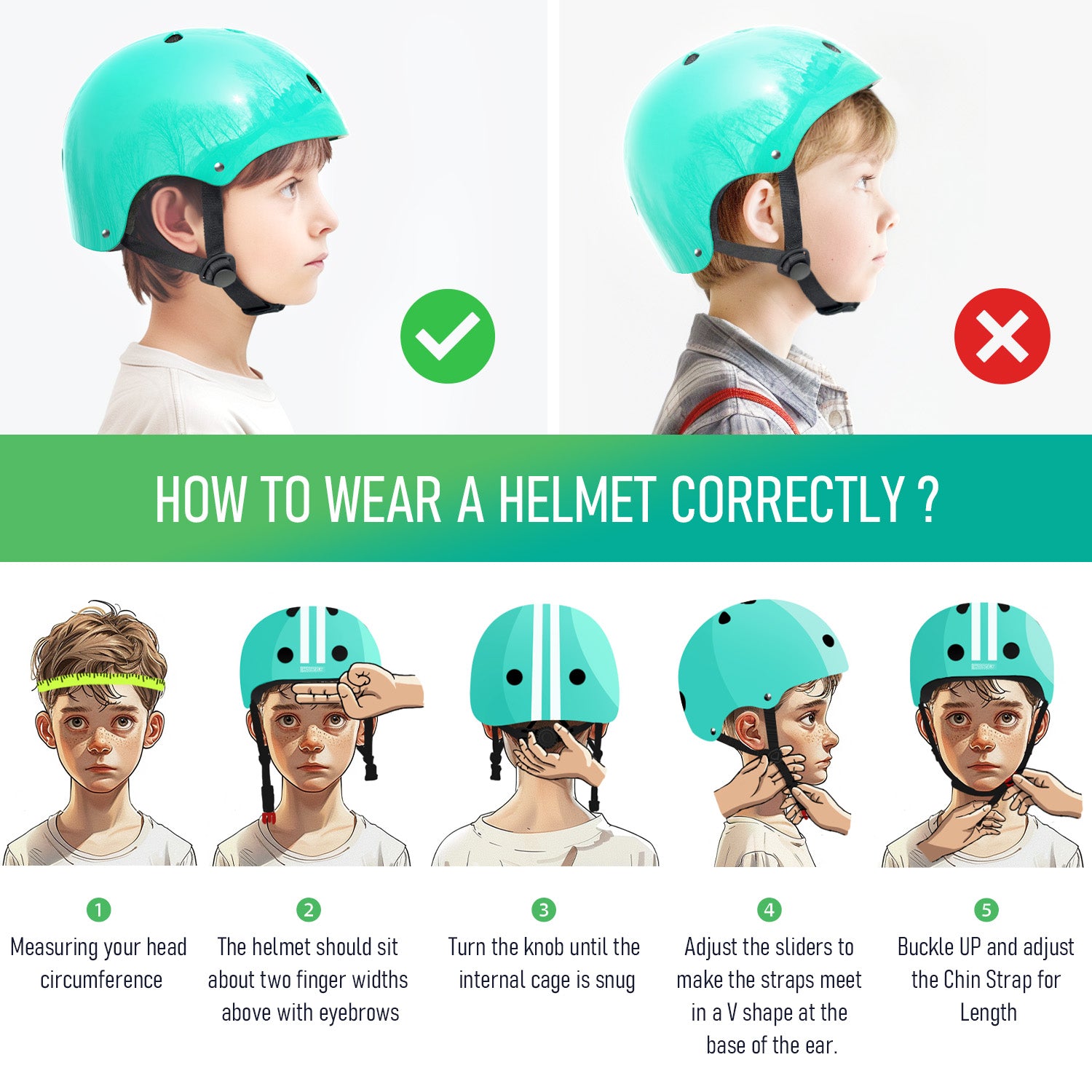 MOUNTALK Adjustable Bike/Skateboard/Skate Helmet,Matte