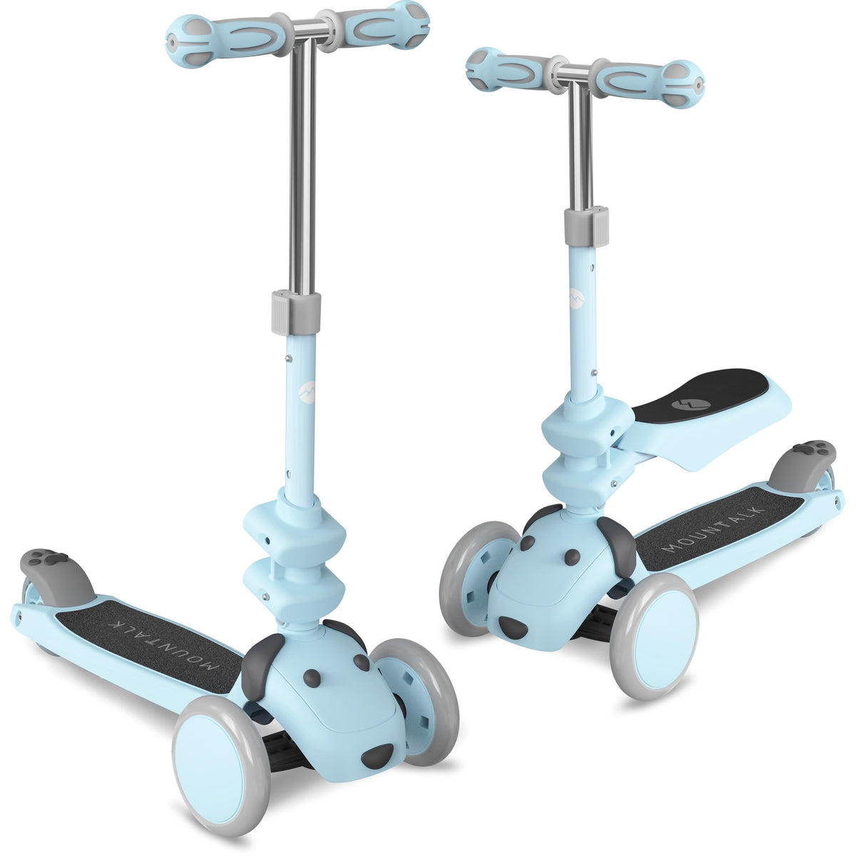 MOUNTALK 2-in-1 toddler scooter with seat