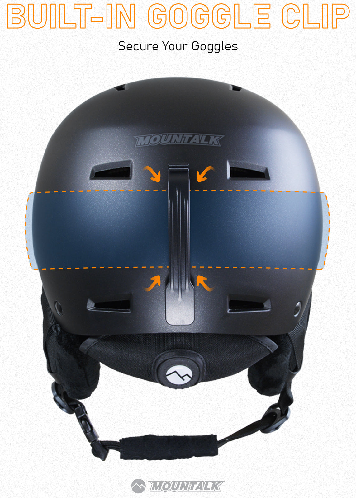 MOUNTALK Ski and Snowboard Helmet