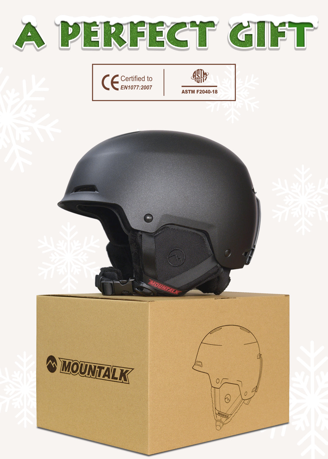 MOUNTALK Ski and Snowboard Helmet