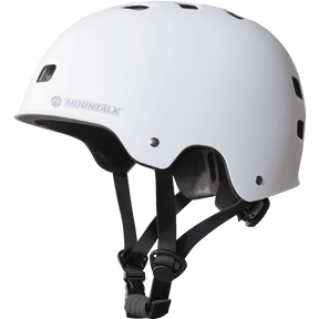 Bicycle and Skateboard Helmets for Adults, Matte White