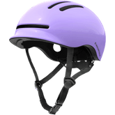 Bike Helmets for Adults with Magnetic Light，Shiny Purle