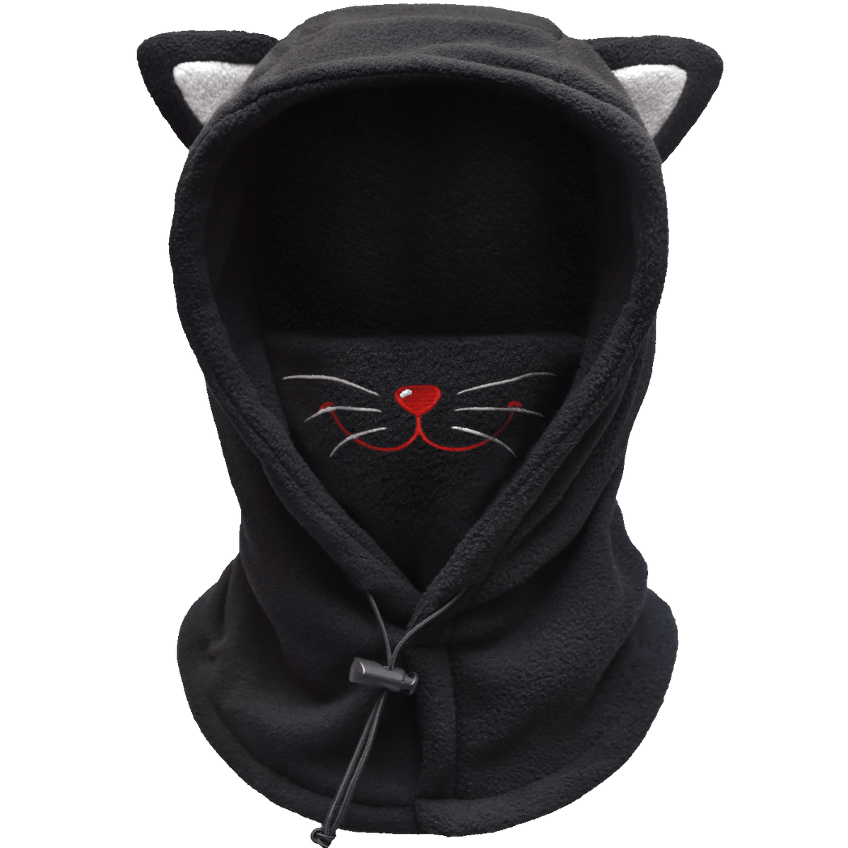 Kids Balaclava Ski Mask, Washable Fleece Winter Hat with Face Cover for Windproof, Cat