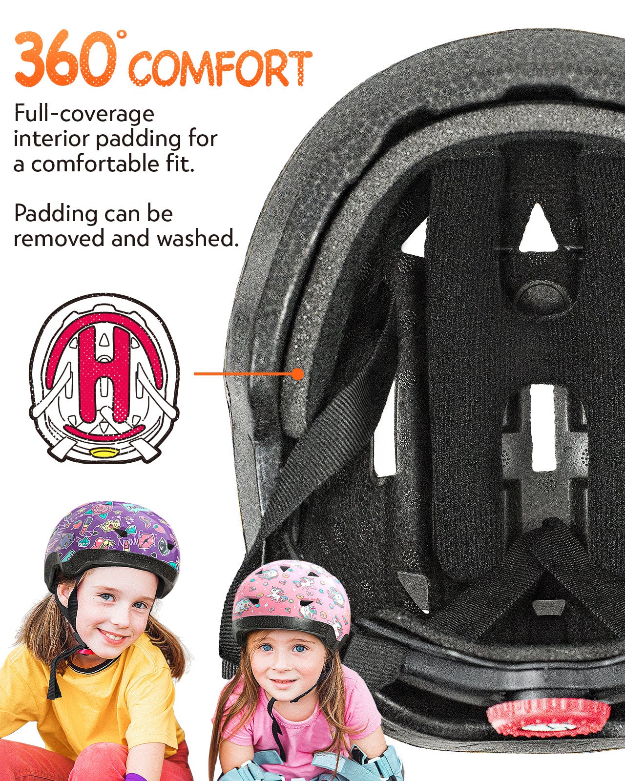 MOUNTALK Kids Bike Helmet