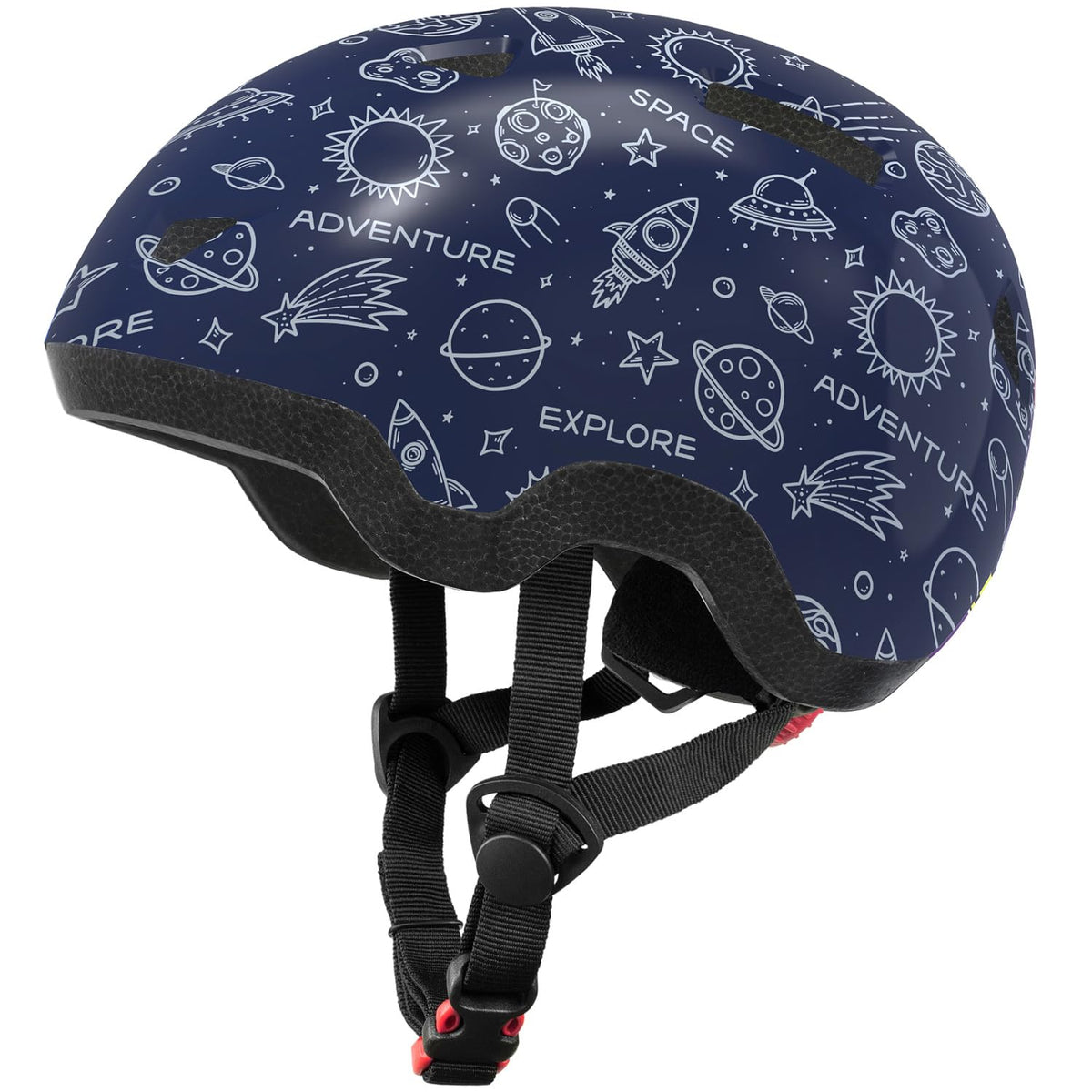 MOUNTALK toddler and kids bike helmet – Blue Galaxy
