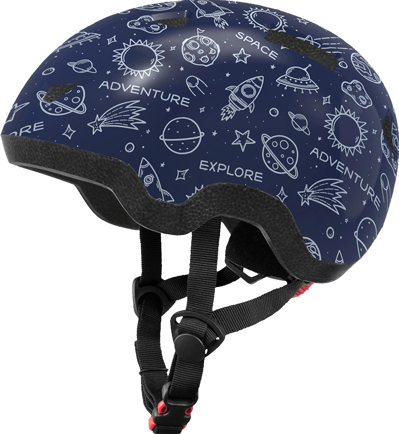 Toddler Bike Helmet, Galaxy, Blue